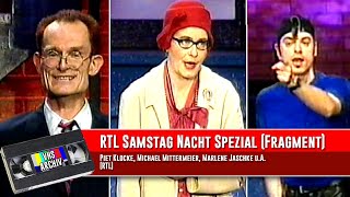 RTL Samstag Nacht Spezial 97  Piet Klocke Atze Schröder Michael Mittermeier Marlene Jaschke uA [upl. by Aihsercal]