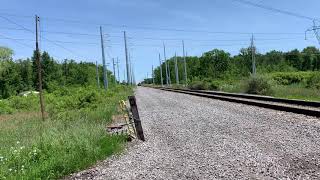 Rochester amp Southern GW1 southbound at Krenzer Road Scottsville NY [upl. by Wyck606]