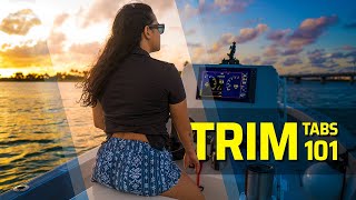 How To Use Trim Tabs For Boats  Boaters MUST KNOW THIS [upl. by Peppel572]