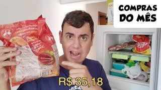 COMPRAS DE SUPERMERCADO MARÇO  Fubá online [upl. by Rednaskela]