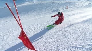 Slalom Skiing Tutorial english [upl. by Aihsoj720]