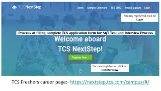 TCS Form  How to fill TCS NextStep Application Form step by step  HR Pick  V2 [upl. by Lem]