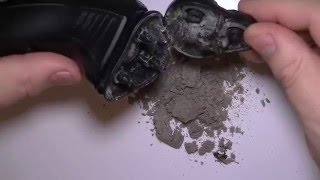 The Best Electric Shaver Cleaning Video [upl. by Mcintyre]