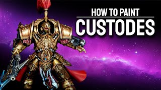 How to Paint Custodes [upl. by Stahl]