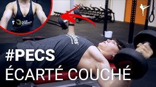 ÉCARTÉ COUCHÉ  PECS  COMMENT FAIRE  💪🏽 [upl. by Sheela]