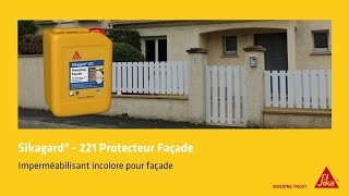 Protéger avec Sikagard®221 Protecteur Façade [upl. by Durnan]