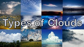 Types of Clouds  Shape color weather height and all about Clouds  Geography [upl. by Bohon]