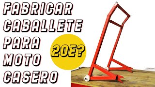 😃✌🏻 CABALLETE para MOTO casero LOW COST  DIY homemade motorcycle stand [upl. by Ffilc558]