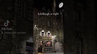 Edinburgh at night edinburgh scotland night nightlife music travel travelvlog traveling [upl. by Lodmilla]