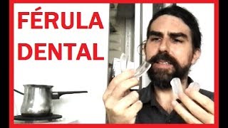 cómo adaptar FERULA dental para bruxismo 🦷 [upl. by Ajaj]