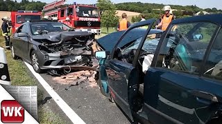 Schwerer Unfall auf der B275 bei Taunusstein [upl. by Aguayo]