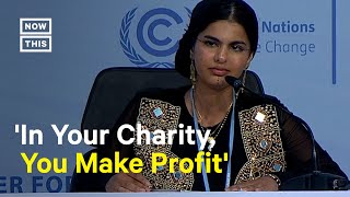 Ayisha Siddiqa Reads Powerful Poem at COP27 [upl. by Arihat]