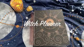 New Witch Planner Flip Through Recollections Celestial Planner 20212022 [upl. by Nessej]