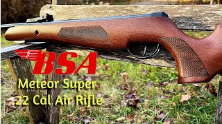 BSA Meteor Super 22 Cal Air Rifle Made in England WOW [upl. by Agon588]