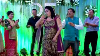 Ude jab jab zulfe teri  Parents Dance Performance [upl. by Anoyet677]