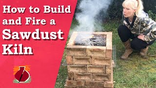 Building and Firing a Sawdust Kiln [upl. by Azaria]