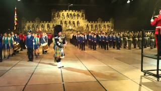 Highland Cathedral bagpipes amp drums live  Tattoo Sankt Gallen [upl. by Cullen]