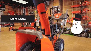 2023 Husqvarna ST324 Snow Blower Review LET IT SNOW [upl. by Cirdec]