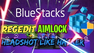 REGEDIT FOR BLUESTACKS 5✅  Bluestacks 5 New Version Headshot💀 Settings  Free Fire OB28 Update🔥 [upl. by Akinom]