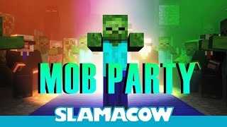 Minecraft Mob Dance Party  Animation  Slamacow [upl. by Atronna]