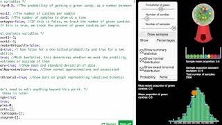 Sampling distribution of sample proportion part 2  AP Statistics  Khan Academy [upl. by Yeffej521]