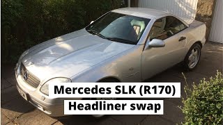 Mercedes SLK 200 R170 M111946 alarm siren location removal and silencing Work without noise [upl. by Nnaegroeg]