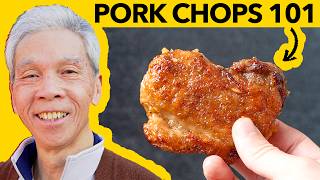 🐖 How a Chinese Chef Cooks Pork Chops 煎豬扒 [upl. by Kolb184]