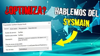 🔴 Para Qué Sirve SYSMAIN  Superfetch  Prefetch 🤔 ¿Activar o Desactivar en Windows 10 [upl. by Sipple400]