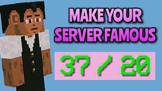 HOW TO MAKE YOUR SERVER FAMOUS IN MULTICRAFT [upl. by Ylenats275]