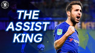 Cesc Fabregas  Top Chelsea Assists  Best Assists Compilation  Chelsea FC [upl. by Yvehc]