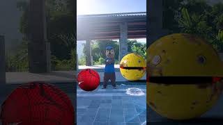 Random Chase PAW Patrol Battle vs Pacman 🔥shorts funny pawpatrol [upl. by Warga]