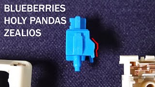 NovelKeys Blueberry Switch Review [upl. by Ilrahc425]