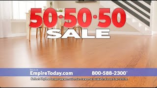 Empire Today®  Save BIG on New Flooring with the 505050 Sale [upl. by Ekusuy]