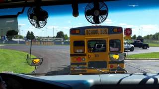 2016 IC CE 25 Cummins ISB 67L Start Up and Drive Home from School [upl. by Osnofedli]