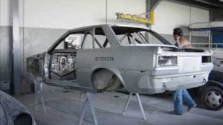 Toyota Corolla AE70 Restoration The Japanese way [upl. by Areik82]