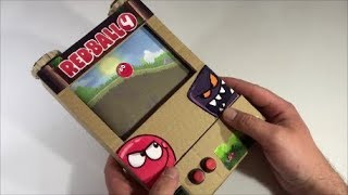 Red Ball Cardboard game DIY [upl. by Alisan]