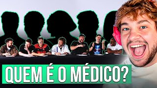 O DIA QUE PARTICIPEI DO AQUELES CARAS  QUEM É O MÉDICO  React [upl. by Galitea]