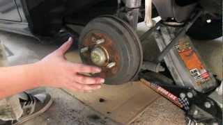 How to Replace Rear Brakes Hyundai [upl. by Raimund159]