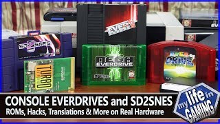 EverDrives and SD2SNES  ROMs Hacks amp More on Real Consoles  MY LIFE IN GAMING [upl. by Ahsyas]