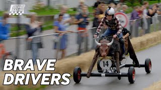 Our TRIBUTE to the CRAZIEST drivers of ALL TIME soapboxrace redbullsoapboxrace crazydriving [upl. by Inan946]