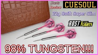 98 TUNGSTEN DARTS  Cuesoul SWIFT Darts Review [upl. by Lemra]