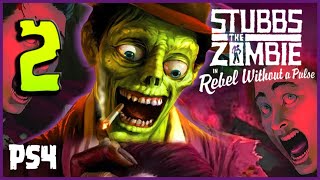 Stubbs the Zombie Remastered Walkthrough Part 2 PS4 XB1 Switch [upl. by Nosylla793]