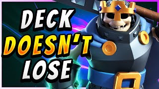 UNSTOPPABLE BEST SKELETON KING DECK in CLASH ROYALE 🏆 [upl. by Nelly]