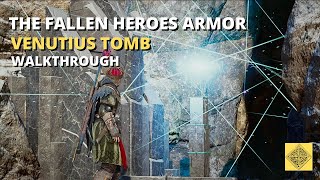 The Fallen Heroes Armor  Location 3 Venutius Tomb Walkthrough  Assassins Creed Valhalla [upl. by Scrogan]