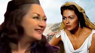 Yvonne De Carlo talks about DeMille and The Ten Commandments [upl. by Hgielrebma]