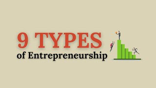 Types of Entrepreneurship 9 types Entrepreneur  BMResearch [upl. by Bridge]