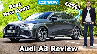 Audi A3 review  better than a Golf 1 Series or AClass [upl. by Laumas]