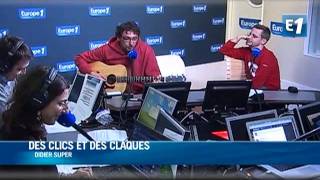 Didier Super  Cest la droite et la gauche Live Europe 1 [upl. by Beore]