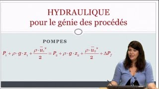 HYDRAULIQUE  introduction aux pompes [upl. by Ettezil693]