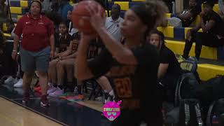 Bishop Ireton VA 2025 guard Boston College commit Amirah Anderson junior seasonAAU highlights [upl. by Cimah]